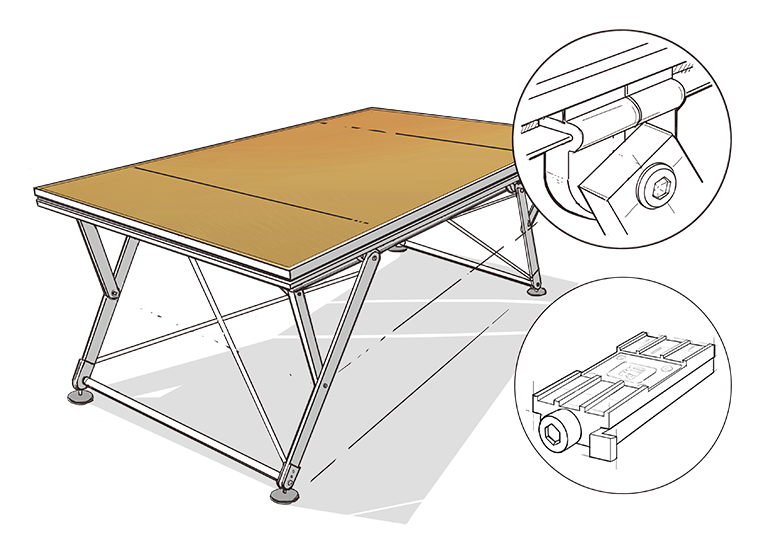 Käärjalgadega platvorm